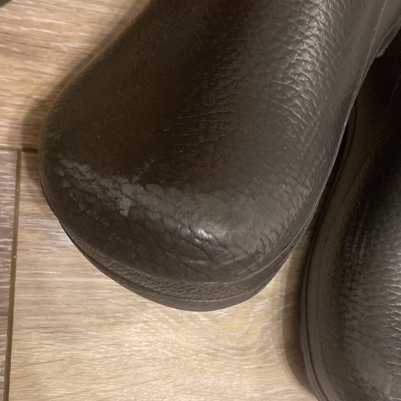 BIRKENSTOCK PROFI BIRKI POLYURETHANE BLACK CLOG SHOES WOMENS SZ 7 MENS SZ 5 - Picture 8 of 14